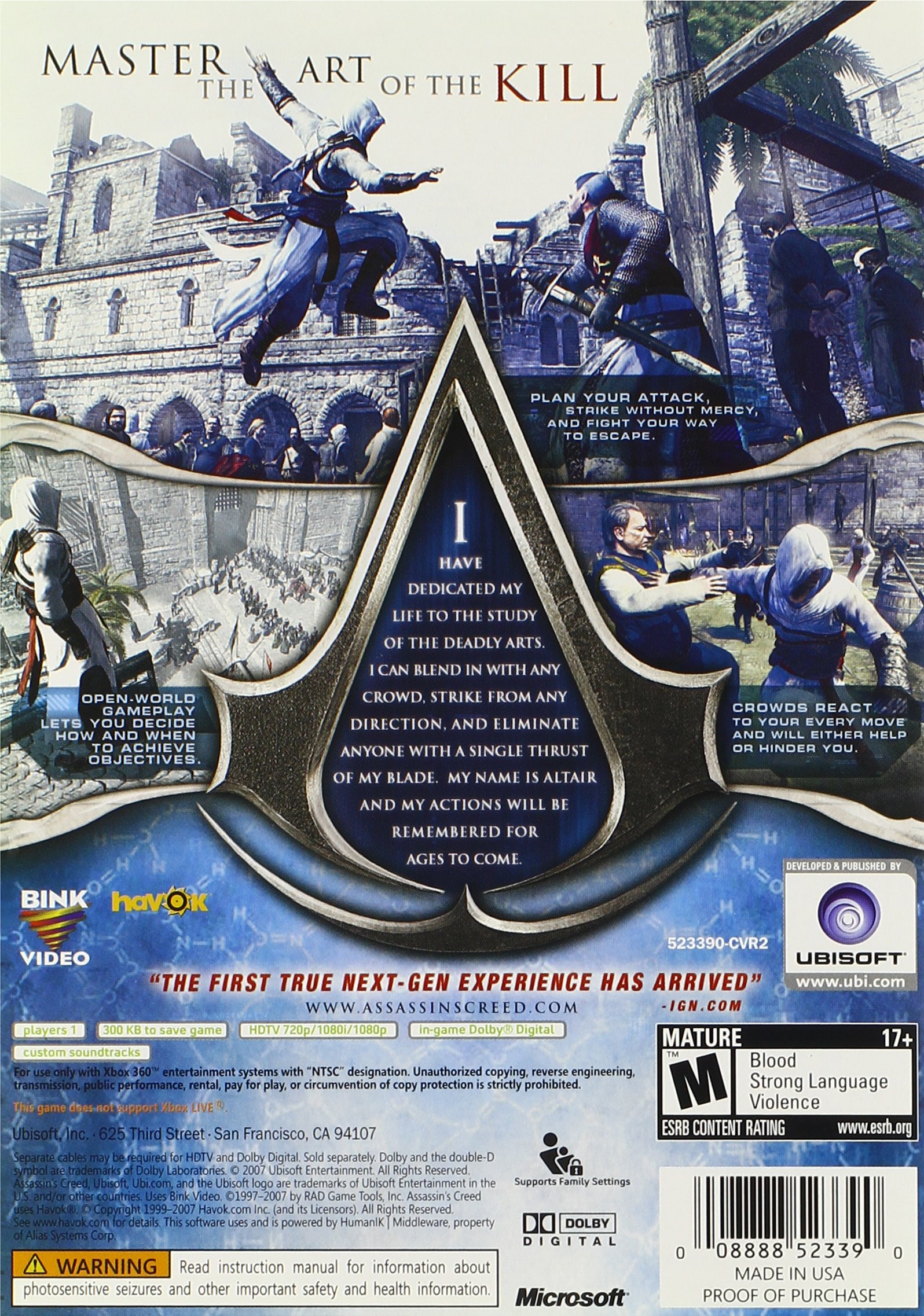 家庭用ゲームソフト Assassin Amazon | Assassin's Creed (輸入版) | ゲームソフト